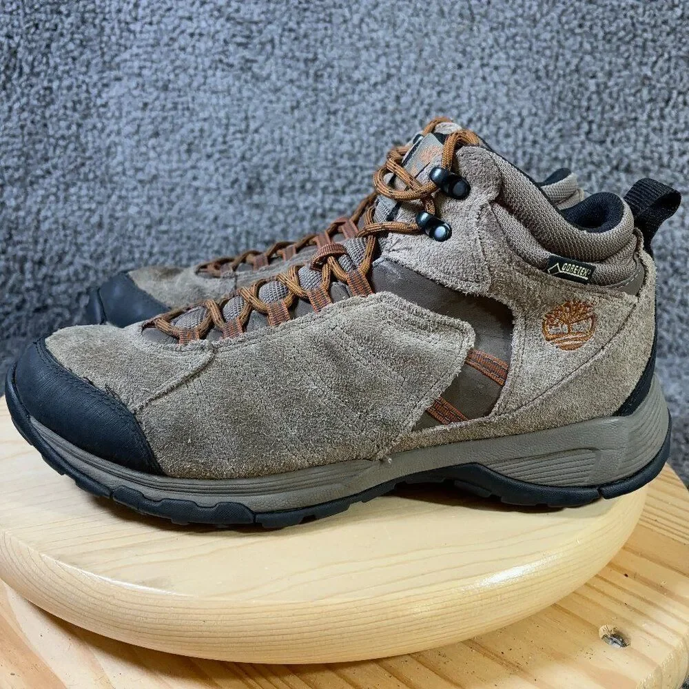 Timberland Translite 2.0 FTP Tilton Mid GTX Men Size 10 Brown Leather Waterproof